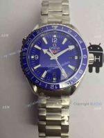 Replica Swiss OMEGA Seamaster Planet Ocean 600M Co-Axial GMT Watch Blue Dial